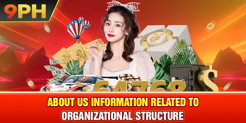 About us information related to organizational structure