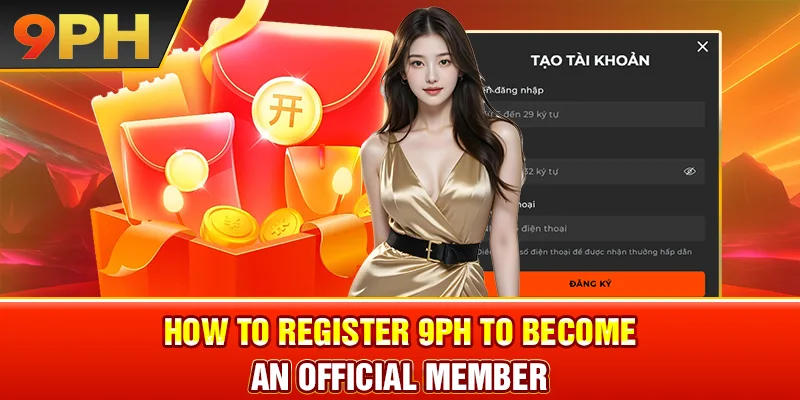 How to register 9PH to become an official member